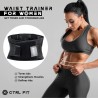 CTRL Fit Corsé de cintura para mujer debajo de la ropa, entrenador de cintura ajustable para entrenamiento y soporte corporal