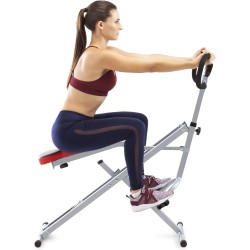 Marcy Máquina de sentadillas para entrenamiento de glúteos y quads XJ-6334, plata y negro