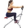 Marcy Máquina de sentadillas para entrenamiento de glúteos y quads XJ-6334, plata y negro