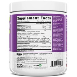 RSP Vegan AminoLean – Completamente natural para antes del entrenamiento con BCAA Vegano, amino energía todo-en-uno, gestión de