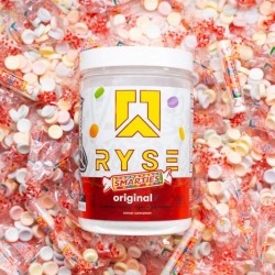 Ryse Loaded Suplemento en polvo para antes del entrenamiento para hombres y mujeres | Bombas, energía, enfoque | Beta alanina +