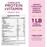 Nature's Bounty Mezcla completa de proteínas y vitaminas con colágeno y fibra, contiene vitamina C para la salud inmunológica,