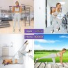 Goocrun Portable Pilates Bar Kit with Resistance Bands for Men and Women - 3 Set Exercise Resistance Bands - Multifunctional