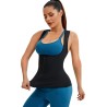 Traje de sauna Junlan para mujer, chaleco de entrenamiento ajustado para mujer, top para sudar, modelador de la figura para