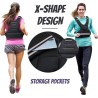 JoyPlus Chaleco de peso ajustable, chaleco con peso deportivo para correr, chaleco de peso de entrenamiento de fuerza, equipo de