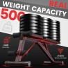 PASYOU Adjustable Weight Bench Full Body Workout Multi-Purpose Foldable Incline Decline Exercise Workout Bench for Home Gym