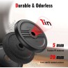 FEIERDUN Adjustable Dumbbell Set, 40/44/66lbs Free Weight Set with Connector, 4 in1 Weight Set Used as Barbell, Kettlebells,