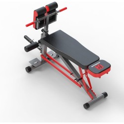 Adjustable Weight Bench,Utility Multi-Functional Roman Chair for Full Body Workout Purpose Foldable Incline and Flat & Decline