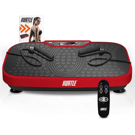 Hurtle Fitness - Máquina de plataforma de vibración - Gimnasio en casa, máquina de ejercicio, entrenador de entrenamiento para