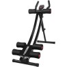 ONETWOFIT Máquina de entrenamiento abdominal Core & Abdominal Trainers, altura ajustable para el hogar Ab Trainer con pantalla