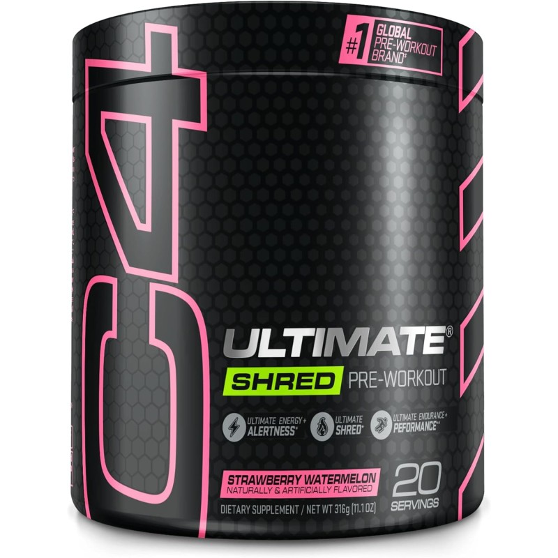 Cellucor C4 Ultimate - Lo último en polvo triturado para antes del entrenamiento.