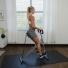 Sunny Health & Fitness Row-N-Ride Squat Assist Trainer for Glutes Workout With Adjustable Resistance, Easy Setup & Foldable