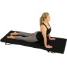 Sunny Health & Fitness Tapete de gimnasia plegable, extra grueso con asas de transporte, para ejercicio, yoga, fitness,