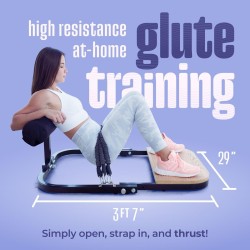 BootySprout Hip Thrust Machine for High Resistance Glute Training