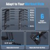 Sportsroyals Power Tower Pull Up Dip Station Multi-Function Home Gym Strength Training Fitness Equipment 440LBS