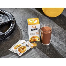 YOLKED - Suplemento de construcción muscular totalmente natural probado clínicamente y certificado por NSF - Aumenta el músculo