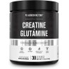 Creatina + glutamina - Suplemento de creatina con L-glutamina para recuperación muscular, crecimiento muscular, mayor fuerza,