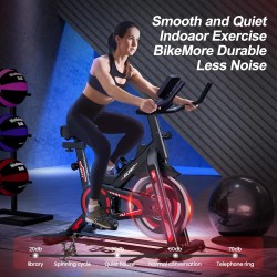 Exercise Bike-Indoor Cycling Bike Stationary for Home,Spin bike With Comfortable Seat Cushion and Digital Display