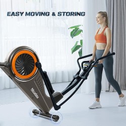 Niceday Elliptical Machine, Elliptical Trainer for Home with Hyper-Quiet Magnetic Driving System, 16 Resistance Levels, 15.5IN