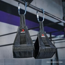 DMoose Hanging Ab Straps for Pull Up Bar & Abdominal Muscle Building, Rip Resistant and Padded Arm Support for Ab Workout, Ab