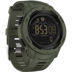 findtime Relojes de seguimiento de fitness para hombres, reloj deportivo digital IP68 impermeable con podómetro, calorías,