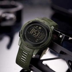 findtime Relojes de seguimiento de fitness para hombres, reloj deportivo digital IP68 impermeable con podómetro, calorías,