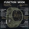 findtime Relojes de seguimiento de fitness para hombres, reloj deportivo digital IP68 impermeable con podómetro, calorías,